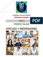 Actividades Oficios y Profesiones Primero PDF