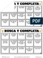 Busca y Completa - Recursos Espanol - Subjuntivo 1 PDF