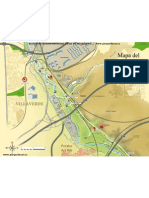 Mapa Tramo 2 Del Parque Lineal Del Manzanares