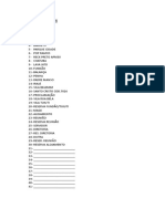 Relação de Chaves PDF