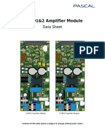 Pascal-Audio U-Pro1-2 Data Sheet 1 1