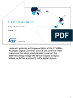 stm32l4 Analog Adc