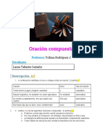 Taller Oración Compuesta (Laura Tabares Castaño)