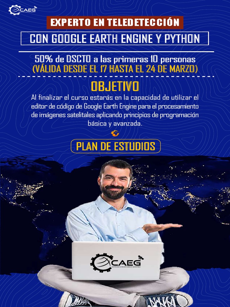 Curso de Google Earth Engine y Python | PDF | Sensores remotos | Python ...