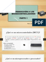 Introducción A Los Microcontroladores Parte 1