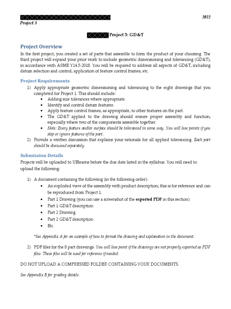 Cad3 GD&T | PDF