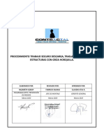 PTS-CT-31 - Descarga, Traslado y Montaje de Estructuras Con Grúa Horquilla - V2 PDF