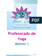 Modulo 1 - Profesorado de Yoga