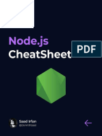 Node.Js Cheatsheet