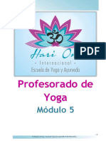 Módulo 5 - Profesorado de Yoga