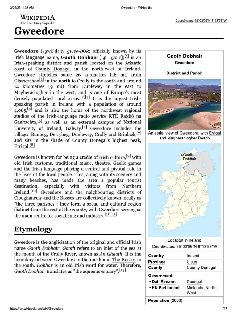 Gweedore | PDF