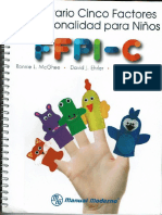 FFPI-C. Inventario cinco factores de personalidad para niños