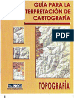 Guã - A para La Interpretacion de La Carta Topografica No Entregar Reporte PDF