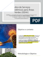 Índice de Serviços Ecossitêmicos para Áreas Verdes PDF