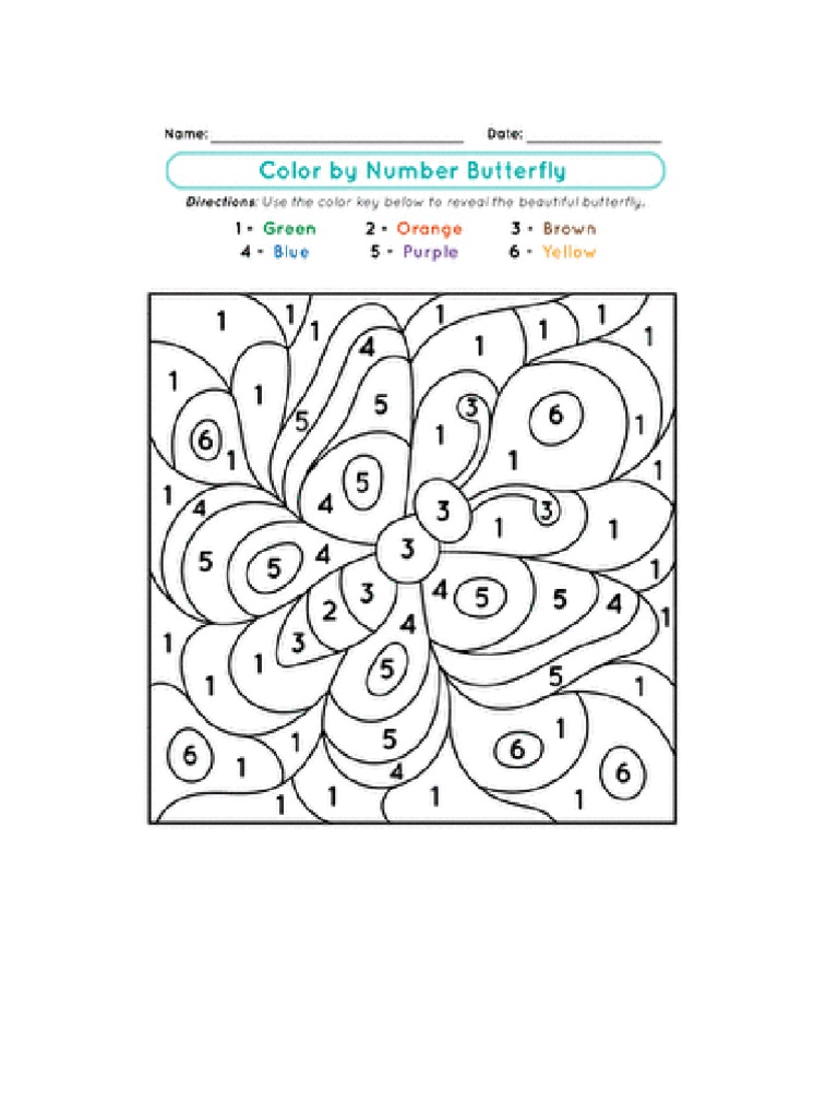 Butterfly Colors | PDF