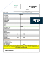 Formato de Prestamo de Herramienta