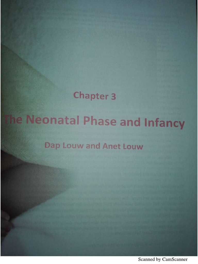 OCR PYC2602+CHAPTER+3 Compressed+ PDF | PDF | Breastfeeding | Infants