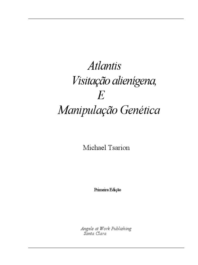 ATLANTIS Traduzida-1 PDF | PDF | Science | Vida extraterrestre