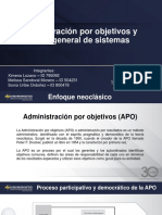 Teoria de Sistemas y Adm de Objetivos