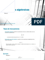 Clase 5 - Tema 2 - Inecuaciones