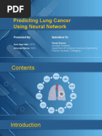 Lung Cancer Detection Simple Project Using Neural Network