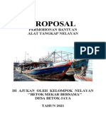 Proposal Pengajuan Alat Nelayan Betok Mekar Bersama