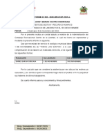 Informe 393 - Compensacion de Labores Daniel Coricasa