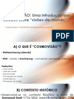 TIAGO ROSSI - AULA 02 03 e 04 - Introdução, Cosmovisão em Conflito e Teismo PDF