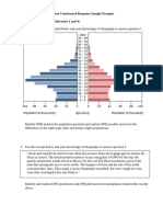 Short Constructed Response Sample Prompts