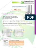 Polypropylene Sediment Cartridges