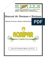 Manual de Normas e Rotinas-Agripar Comercial-2015