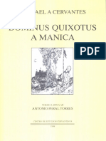 DominusQuixotusAManica PDF