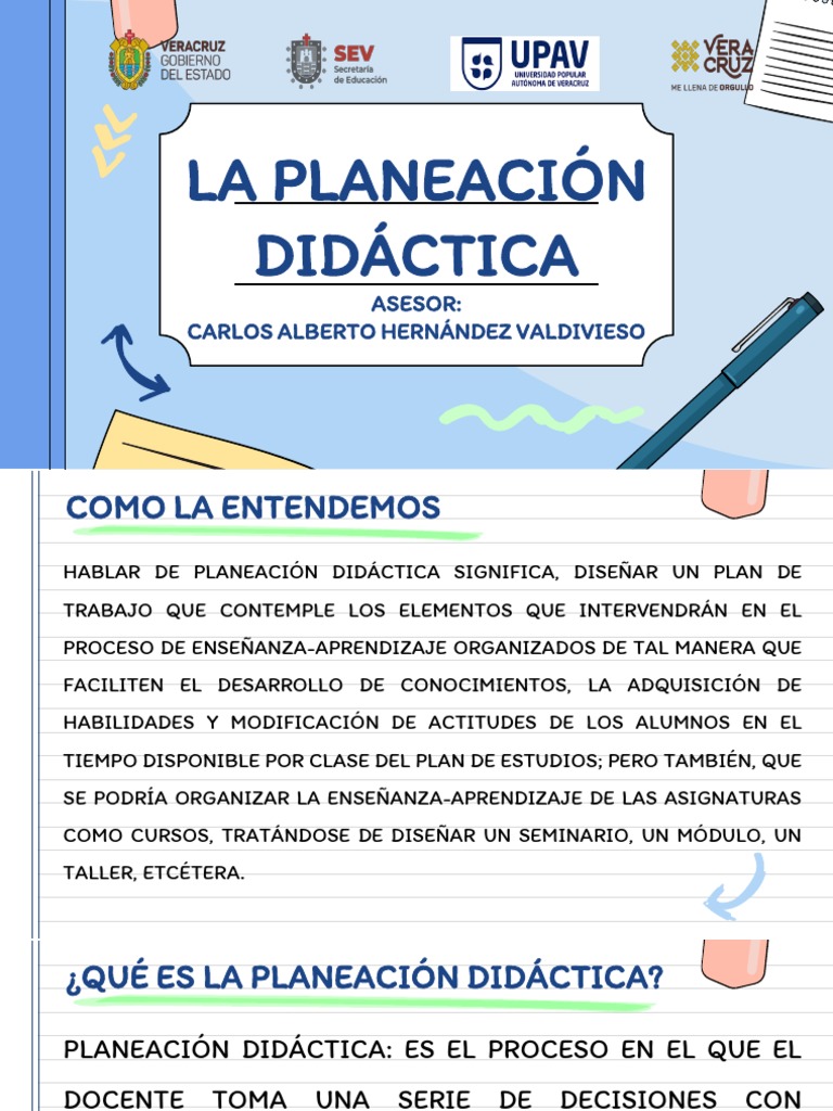 Planeación Didáctica | PDF | Plan de estudios | Evaluación