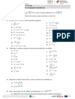 FT13 Equações e Inequações Exponenciais
