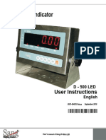 D600 LED Menual
