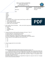 Format Soal Usek Bin 2022-2023