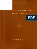 Stendhal - La Duchesse de Palliano