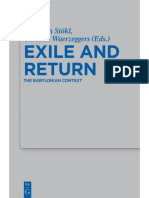 Exile and Return The Babylonian Context (Jonathan Stökl, Caroline Waerzeggers) (z-lib.org)