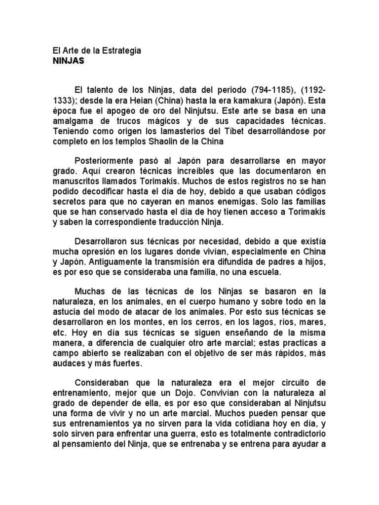 ESTRATEGIAS - El Arte de La Estrategia | PDF | Palabras y frases ...