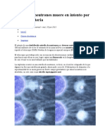 Estrella de neutrones muere en intento por devorar materia