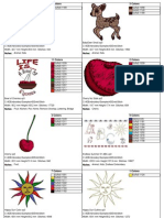 4D Embroidery Samples Guide 1