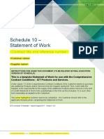 Schedule 10 Statement of Work