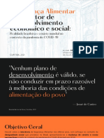 Segurança Alimentar e Desenvolvimento durante a Pandemia