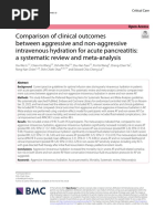 Comparison of Clinical Outcomes Between Aggressive and Non Aggressive