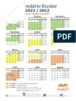 Calendario Escolar 2021 22 Alterado Desp 12123-M 2021