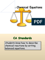 Balancing Equations