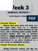 Week 4 - General Physics Damped Oscillations PDF