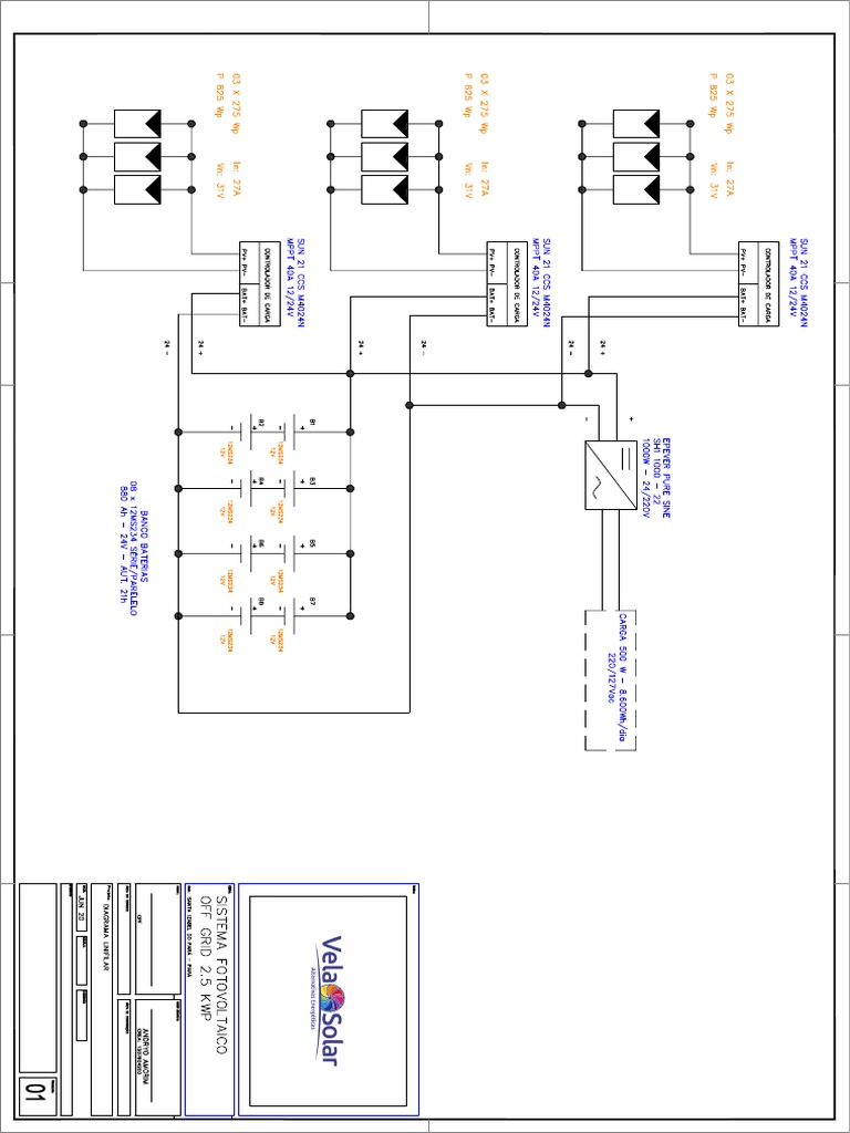 Unifilar off grid 2 5 kwp001 pdf pdf