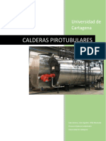 Calderas pirotubulares: características y parámetros de operación