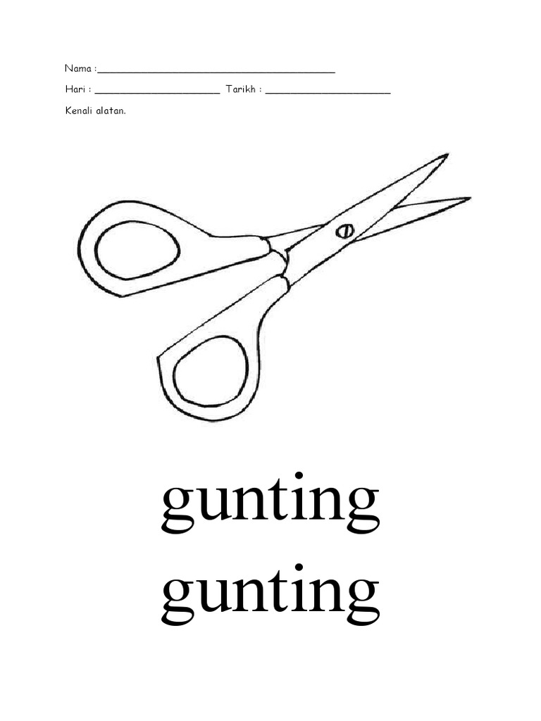 Kenali Gunting | PDF